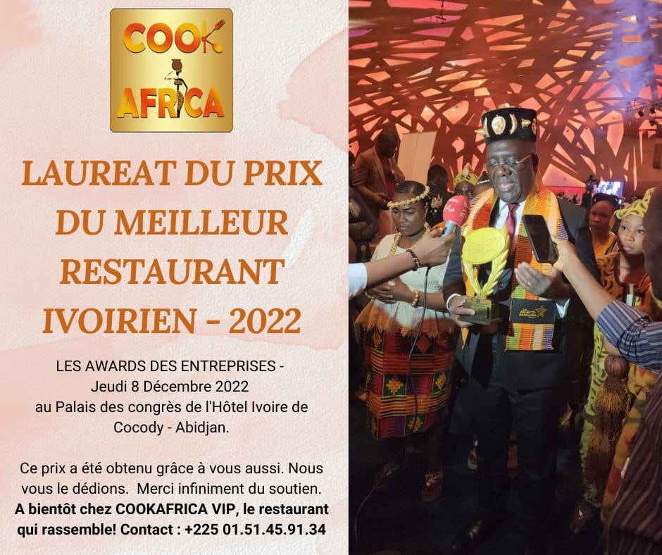 COOKAFRICA VIP | MEILLEUR RESTAURANT IVOIRIEN | MEILLEUR RESTAURANT AFRICAIN | PHOTOS